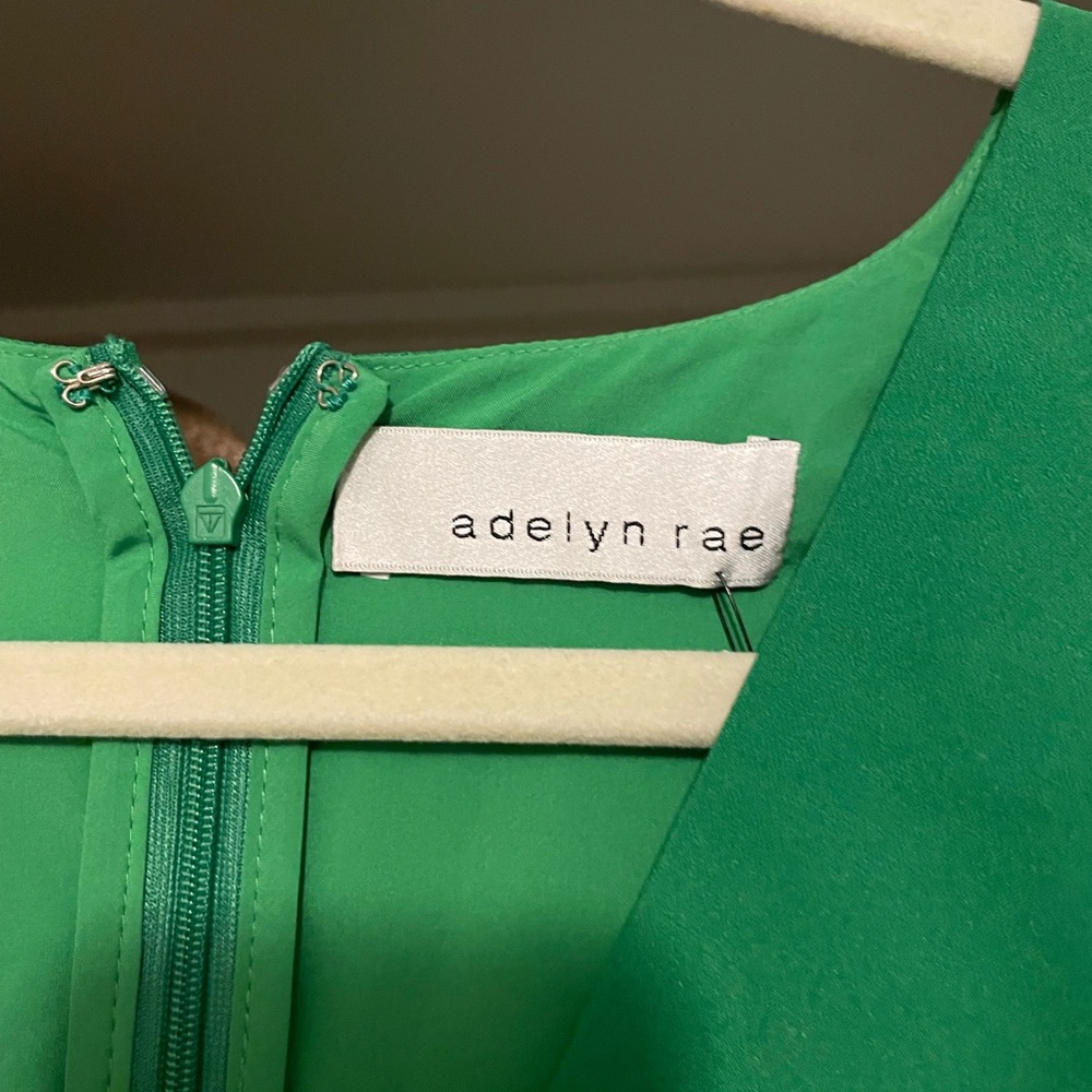 Adelyn Rae Green Romper - Picture 2 of 3